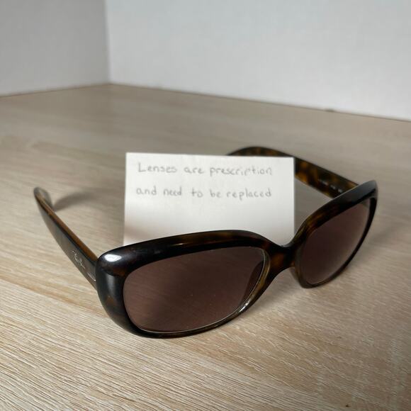 Ray-Ban JACKIE OHH RB4101 710 Cat Eye READ Tortoise Shell Italy FRAMES ONLY - Picture 1 of 10